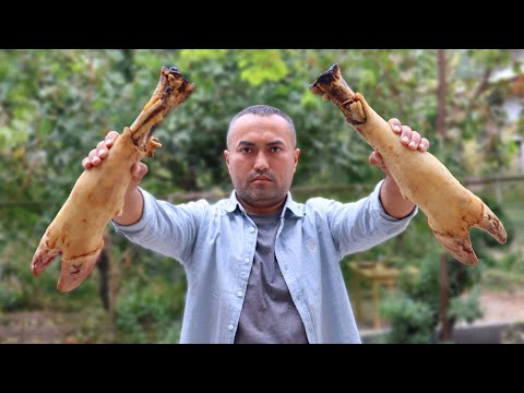 Видео: ХОЛОДЕЦ на костре по узбекский  | YasharBEK | jelly on the fire in Uzbek