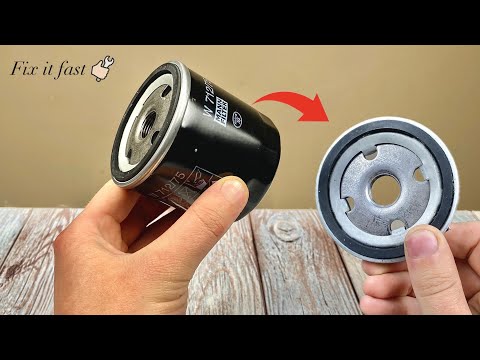 Видео: Мало кто знает ЭТОТ масляный фильтр СЕКРЕТ!🔥 Теперь я не выбрасываю масляные фильтры