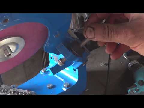 Видео: Доопрацювання нового заточного станка для ланцюгів / ZF- ES009