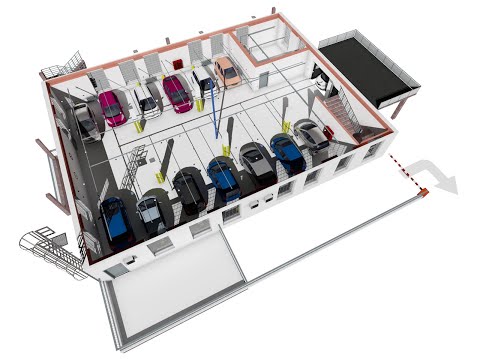 Видео: Подземный паркинг в частном доме