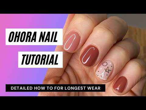 Видео: Учебное пособие по наращиванию ногтей гелем Ohora Stretchy | KBEAUTYHOBBIT