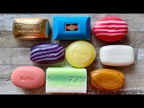 Видео: ASMR Soap cutting | Soap Carving|Резка мыла  | ASMR