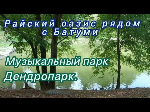Видео: Дендропарк и Музыкальный парк в Шекветили. Грузия.