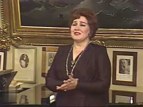 Видео: Ирина Архипова "Редеет облаков летучая гряда" 1984 год