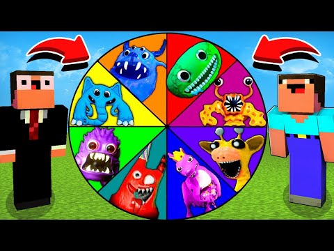 Видео: НУБ И ПРО КРУТЯТ КОЛЕСО GARTEN OF BANBAN 3 в МАЙНКРАФТ