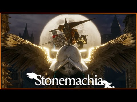 Видео: Stonemachia (Demo) - максимально необычный, но затягивающий souls like (не точно)