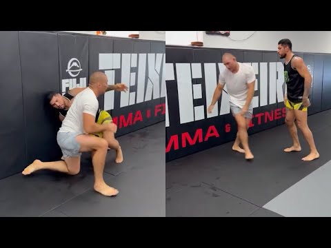 Видео: Шон Стрикленд переигрывает Алекса Перейру