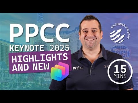Видео: Ключевые моменты Power Platform Keynote 2025 | Итоги #PPCC25 и важные анонсы
