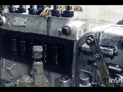 Видео: Тнвд ямз 236 из Оренбургской области, п.Тюльган. Дефектовочные испытания.