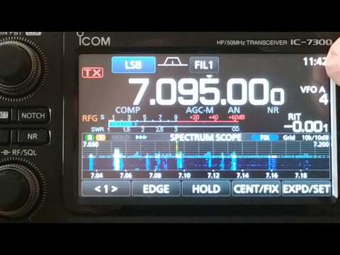 Видео: Обзор трансивера ICOM 7300