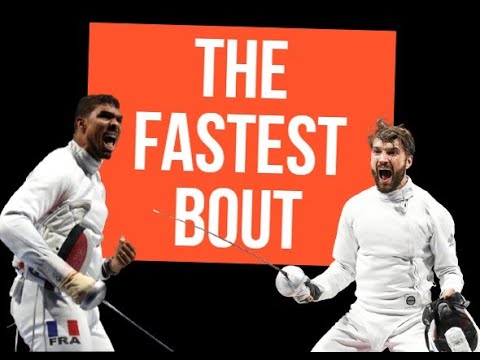 Видео: Самый быстрый бой на шпагах на данный момент! Поединок Канноне против Бореля! РАЗДАВАЙТЕ ВХОДЯЩИЕ!