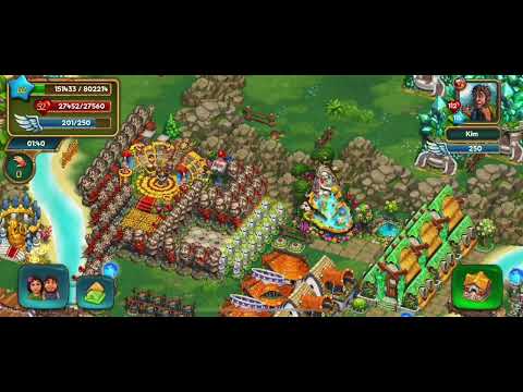 Видео: Игра Туземцы. Помогаю соседям. Game Tribes.#games