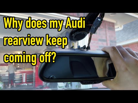 Видео: Audi S5 2011 года — снятие, установка и крепление зеркала заднего вида