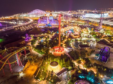 Видео: Сочи Парк. Все Большие Аттракционы. Квантовый Скачек.
