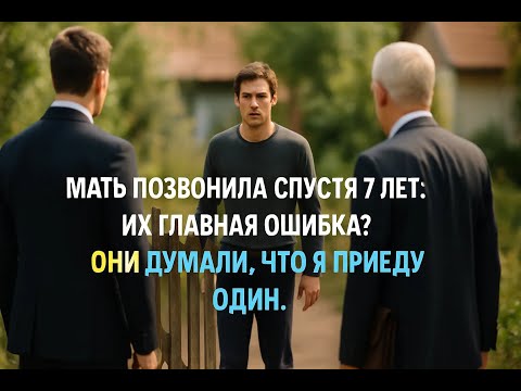 Видео: Звонок матери спустя 7 лет молчания. Она позвала на шашлыки, но я приехал с юристом