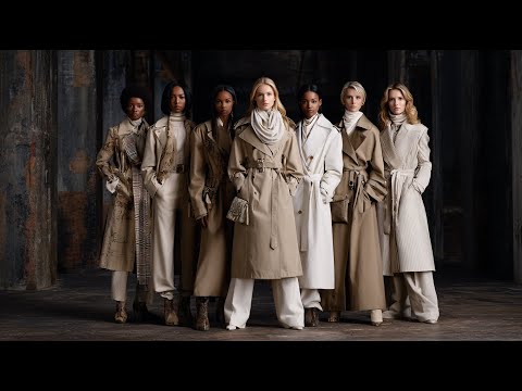 Видео: Искусство тренча | Burberry осень/зима 2025–2026 Heritage Revival