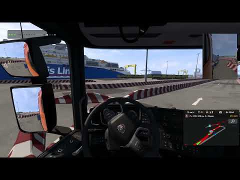 Видео: Euro Truck Simulator 2 онлайн перевозка