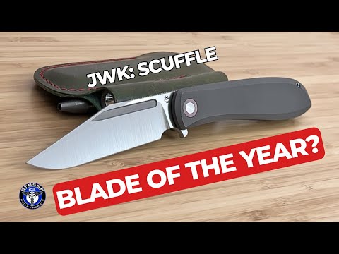 Видео: Идеальный нож для повседневного ношения? Обзор ножей Jack Wolf Knives Scuffle