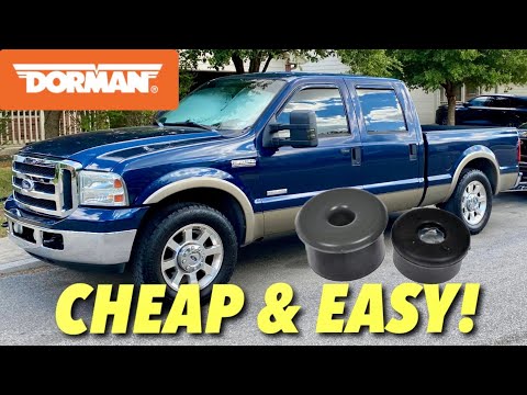 Видео: ЛУЧШИЕ бюджетные крепления кузова для F250 Super Duty 99-07