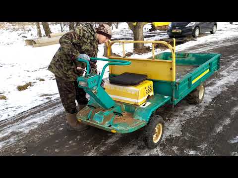 Видео: "Сделай сам" Самоходная тележка Kubota.