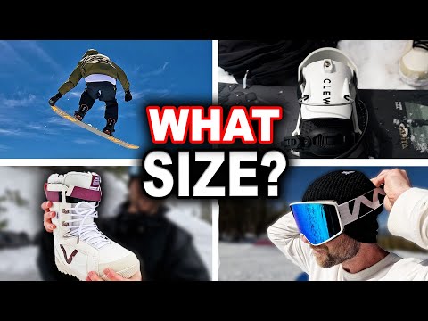 Видео: Как выбрать правильный размер экипировки для сноуборда