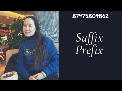 Видео: Ағылшын ҰБТ - suffix prefix (маусым -11)