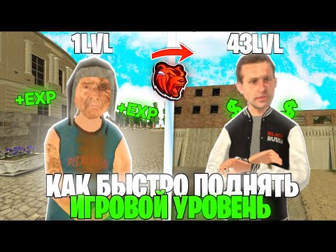 Видео: КАК БЫСТРО ПОДНЯТЬ ИГРОВОЙ УРОВЕНЬ НА БЛЕК РАША! КАК БЫСТРО ПОДНЯТЬ LVL НА Black Russia