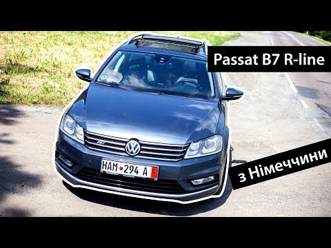 Видео: Свежепригнанный Passat B7 R line 2.0 TDI DSG с Германии