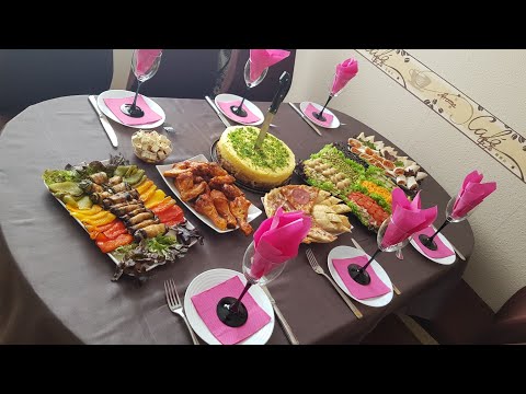Видео: МЕНЮ на день рождения дочки 🎂😘/ Готовим праздничный ужин