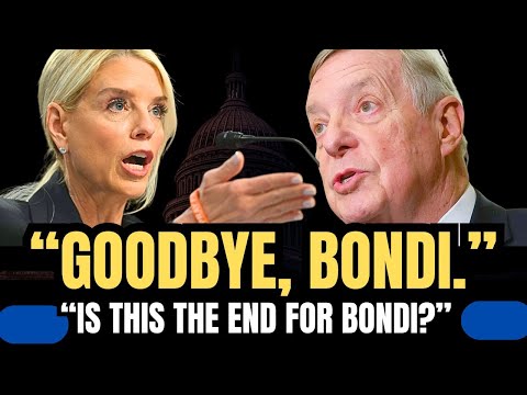 Видео: Дурбин РАСКРЫВАЕТ падение Пэм Бонди на слушаниях в Министерстве юстиции