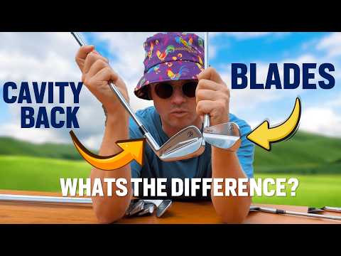 Видео: разница между клюшками с полостью и лезвием в гольфе