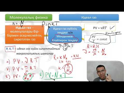Видео: Идеал газ және Менделеев-Клайперон теңдеуі. Изопроцестер лекция