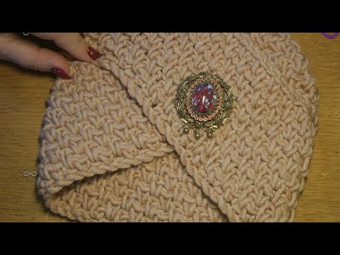 Видео: Как легко и быстро связать шапочку Чалма