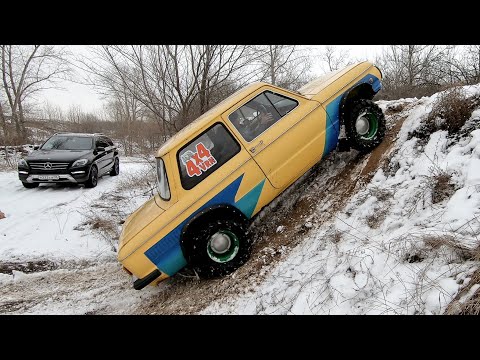 Видео: Батя не поверит! Запорожец реально МОЖЕТ!