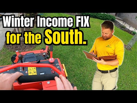 Видео: Как обеспечить круглогодичный доход для вашего бизнеса по уходу за газоном!