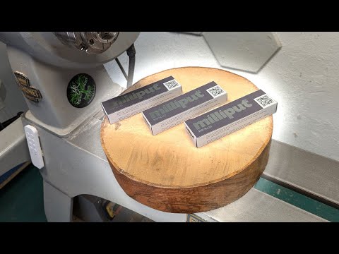 Видео: ВПЕРВЫЕ! Металлическая эпоксидная инкрустация: новая смола Milliput, эксклюзивный предварительный...