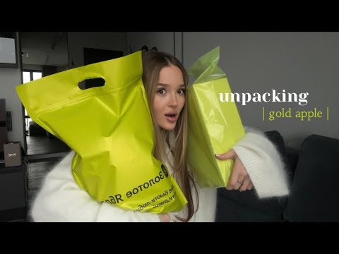 Видео: бьюти распаковка из Золотого Яблока на 50.000р!🪄 | beauty unpacking |