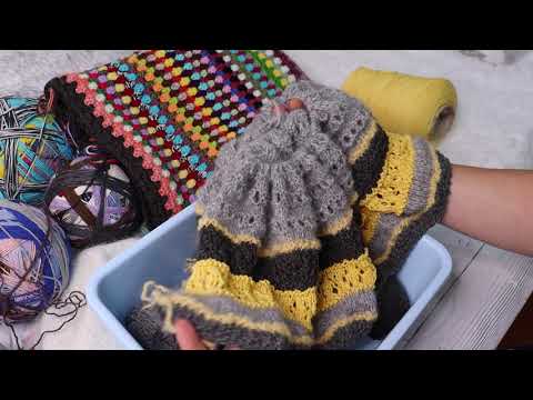 Видео: Вязальный Vlog 12.11.20 Пряжа Nako pure sock plus, готовые работы, процессы и про спицы Микрон