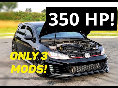 Видео: 3 лучших модификации мощности для VW MK7 GTI! *320 л.с.*