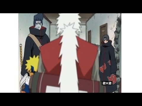 Видео: Первая встреча с Акацуки / Наруто, Джирайя, Саске против Итачи и Кисамы