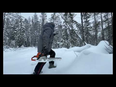 Видео: Заготовка дров для рыбалки
