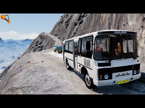 Видео: ДОРОГА СМЕРТИ! ПОСЛЕДНИЙ ПРИВАЛ ТУРИСТОВ В ГОРАХ | BeamNG.drive