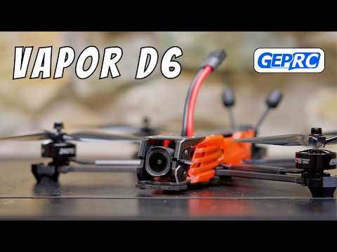 Видео: GepRC Vapor D6: лучший кинематографический FPV-дрон 2025 года?