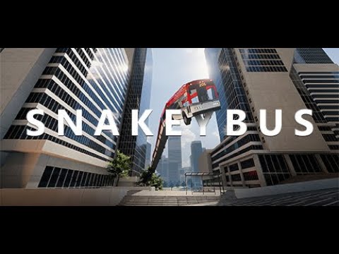 Видео: Автобус --- змея   //   Snakeybus