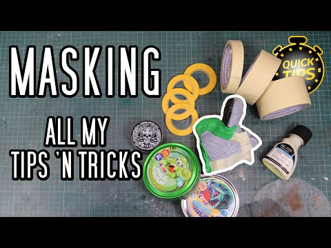 Видео: Советы для начинающих: идеальная маскировка с помощью ленты, шпатлевки и жидкости для ваших проек...