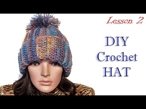 Видео: Как вязать Шапку за 2 часа МК2 / How to crochet Hat in 2 hours DIY