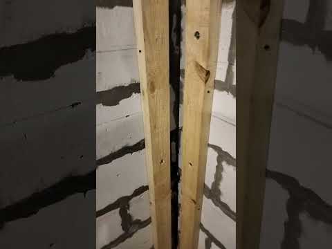 Видео: Баня из газобетона. Обрешетка ч.1
