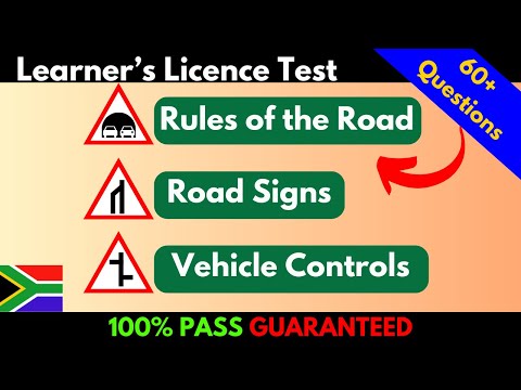 Видео: Более 60 вопросов для экзамена на водительские права | Сборник | Сможете ли вы сдать? -2024. (Реа...