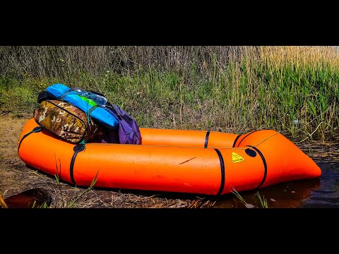 Видео: Весенний сплав по Северскому Донцу на пакрафте Black Pike ч.2