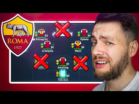 Видео: ПЕРЕСТРОЙКА за РОМУ в ФИФА 23 пока не сделаю ТРЕБЛ | фифа эксперименты #fifa23